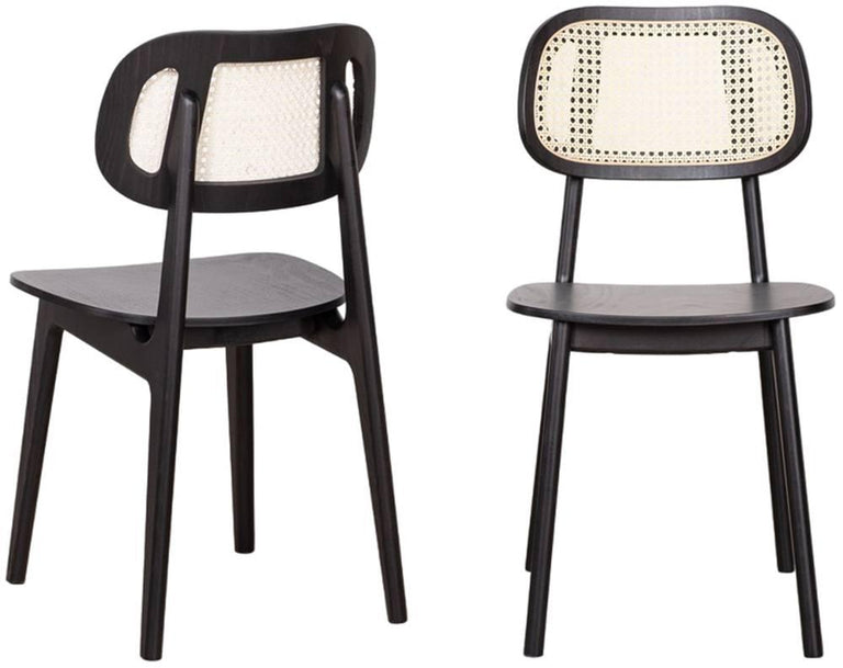 Set van 2 Tulio eetkamerstoelen