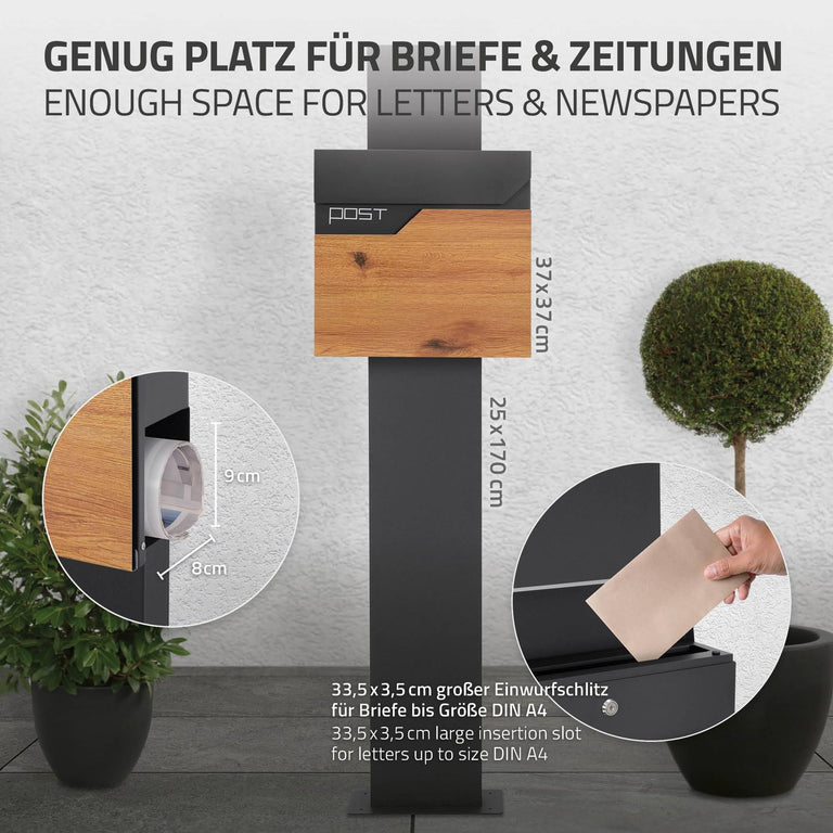 ml-design-brievenbus-giometstandaard-zwart-roestvrij-staal-tuinaccessoires-tuin- balkon_8152744