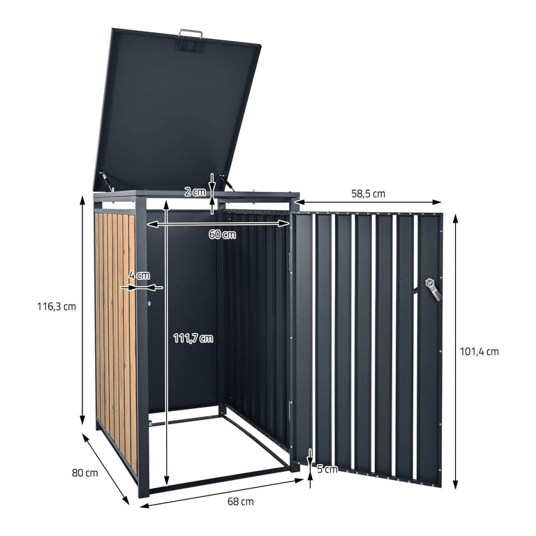 ml-design-afvalemmerhek-tonyvoor3 bakken-bruin-staal-tuingereedschap-tuin- balkon7