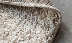 Vloerkleed Soft Twist rond hoogpolig