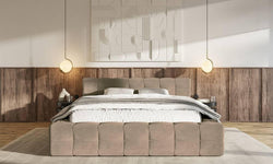 Tilly bedframe velvet met opbergvak 200 x 220 cm