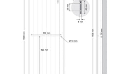 ml-design-elektrische-badkamerradiatorbrodymet 2 handdoekhouders 900w-wit-staal-sanitair-bed- bad_8152146