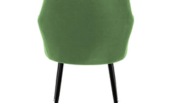 Set van 2 eetkamerstoelen Zel velvet