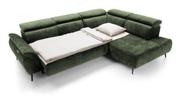 naduvi-collection-hoekbank-germaibigrechts-groen-velvet-chenille-touch (100% polyester)-banken-meubels4