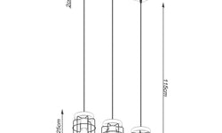 Hanglamp Gotto 3-lichts