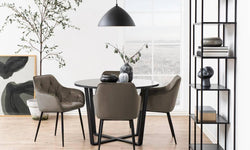 naduvi-collection-eetkamerstoel-harvey velvet-donkergrijs-velvet-stoelen-& fauteuils-meubels9