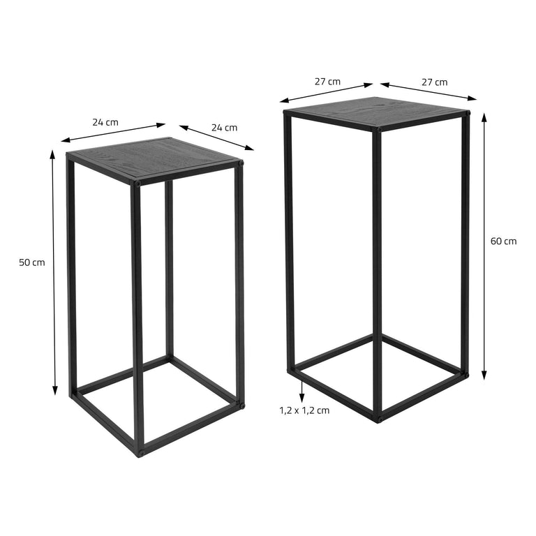 ml-design-set-van2plantentafels lilly-zwart-metaal-vazen- bloempotten-decoratie5