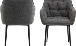 naduvi-collection-eetkamerstoel-harvey boucle-donkergrijs-boucle-stoelen-& fauteuils-meubels7