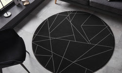 Vloerkleed Geometrics rond