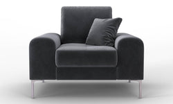 naduvi collection-fauteuil rime velvet-antraciet--polyester met velvet touch-stoelen & fauteuils-meubels1