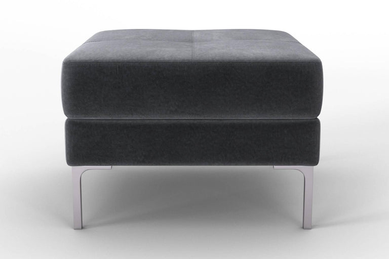 naduvi collection-hocker rime velvet-antraciet--polyester met velvet touch-banken-meubels1