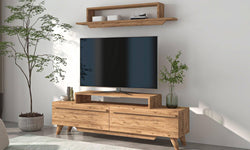 TV-meubel Symphony met wandplank