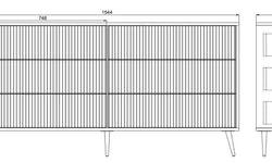 Dressoir Giulia 6 lades