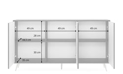 Dressoir Giulia 3 deurs