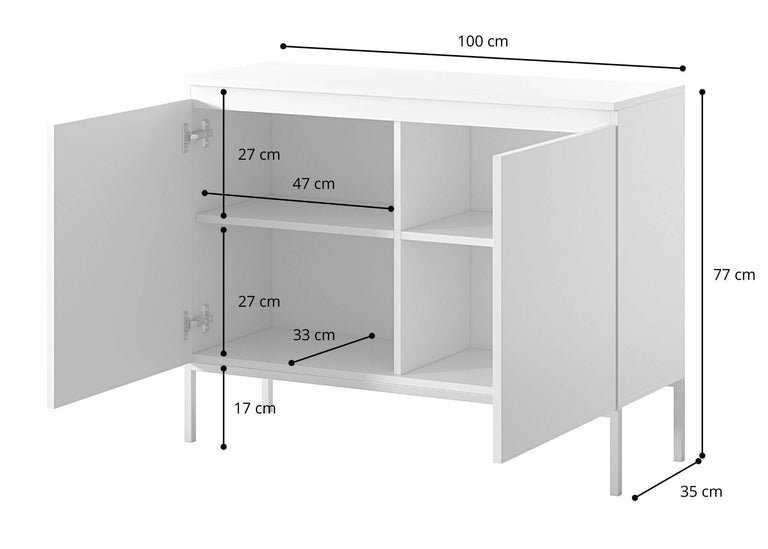 Dressoir Kate 2 deurs