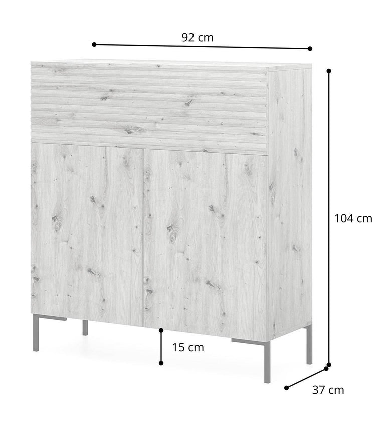 Dressoir Lily 4 deurs 1 lade