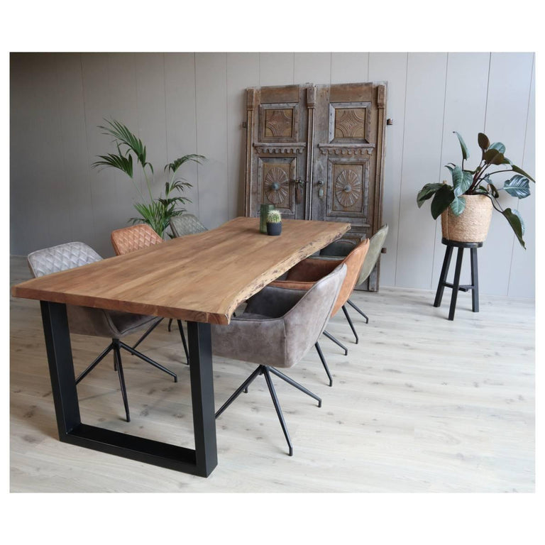 Eettafel Lowen acaciahout