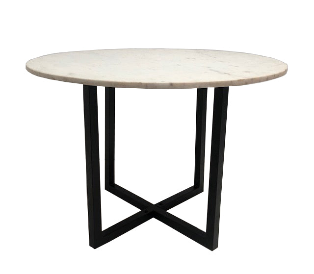 Eettafel Ella rond marmer