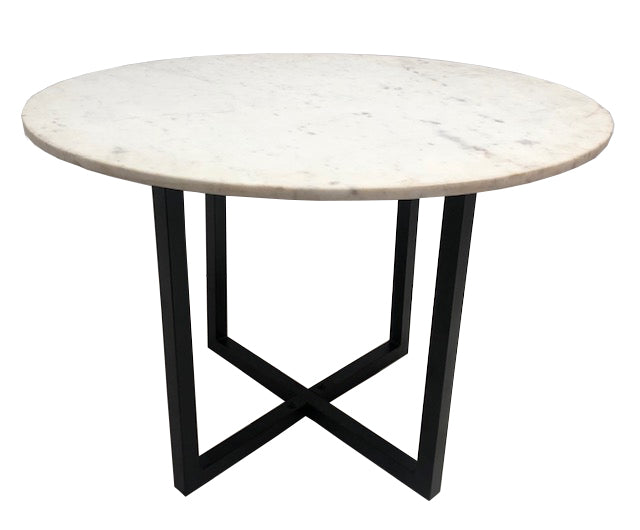 Eettafel Ella rond marmer