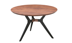 Eettafel Walnut Rond