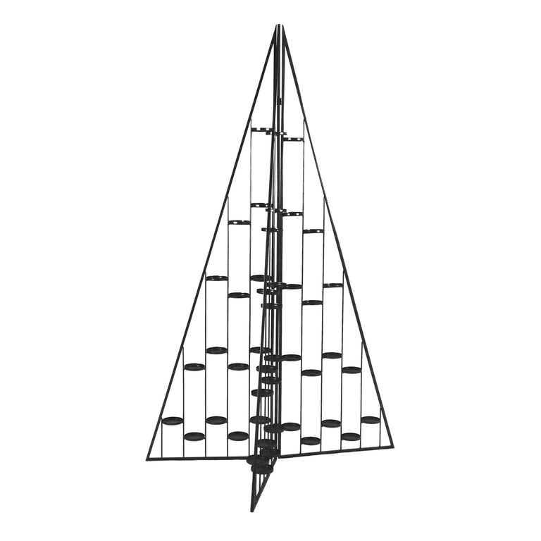 Kunstkerstboom Formidable met kaarsenhouders