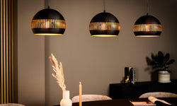 Plafondlamp Sasha 3-lichts rond