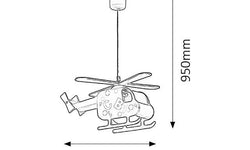 Kinderhanglamp Helicopter