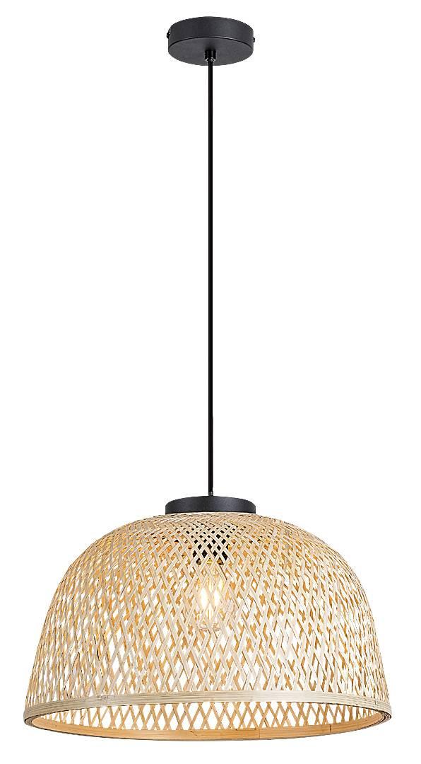 Rotan hanglamp woonkamer Raya