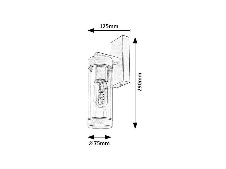 Buiten wandlamp Kolta