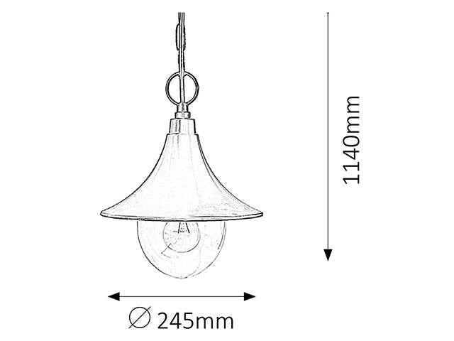 Buiten hanglamp Konstanz