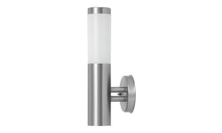 Buiten wandlamp Inox torch met muurbeugel