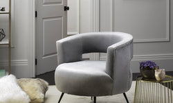 Fauteuil Manon velvet