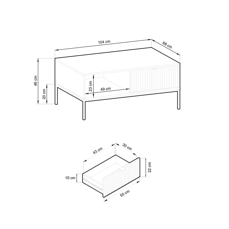 Salontafel Louis