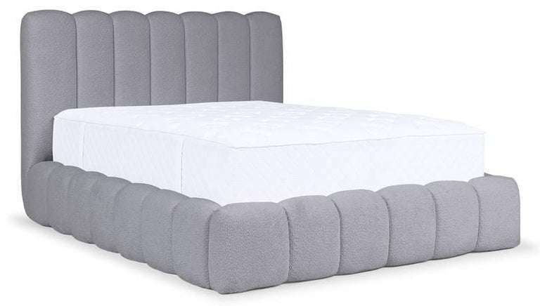 Bedframe Chusso bouclé met opbergvak 200 x 220 cm