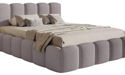 Bedframe Chloe II bouclé met opbergvak 180 x 220 cm