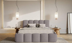 Bedframe Chloe II bouclé met opbergvak 180 x 220 cm