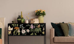 Dressoir Angel Black Flowers