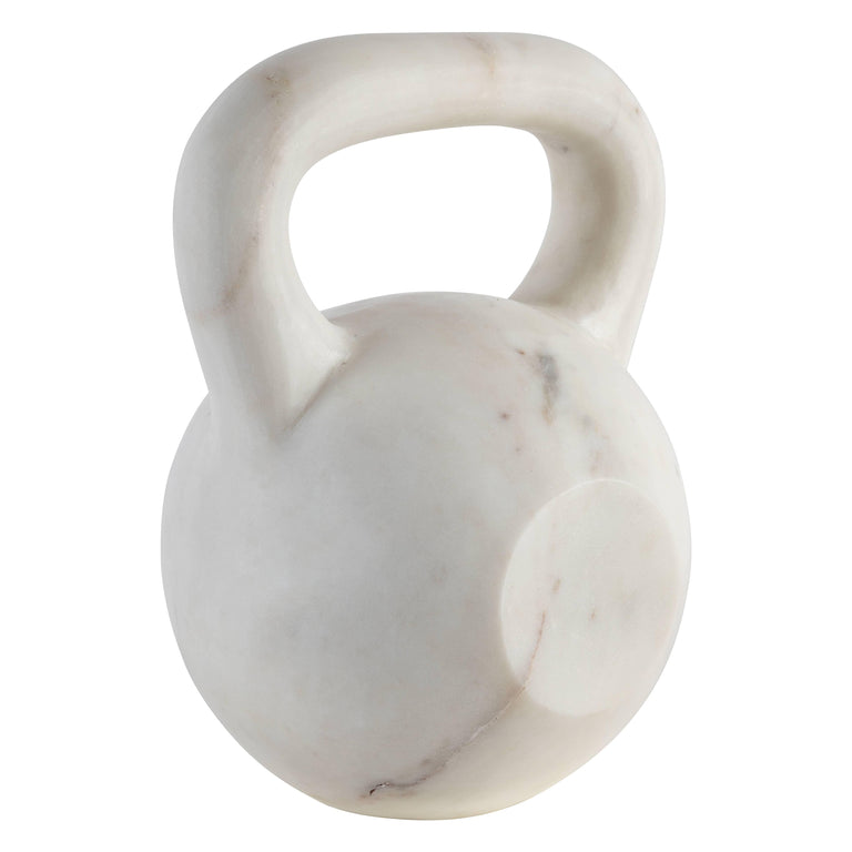 Decoratief object Kettleball marmer