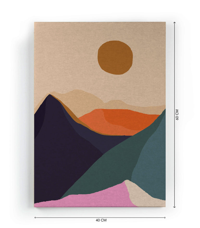 Wanddecoratie Sunrise