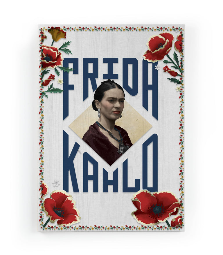 Wanddecoratie Frida-Kahlo