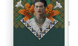 Wanddecoratie Geometric Frida