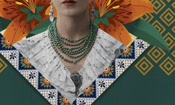 Wanddecoratie Geometric Frida