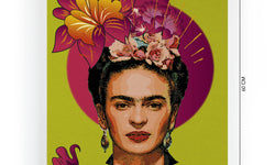 Wanddecoratie Green Frida