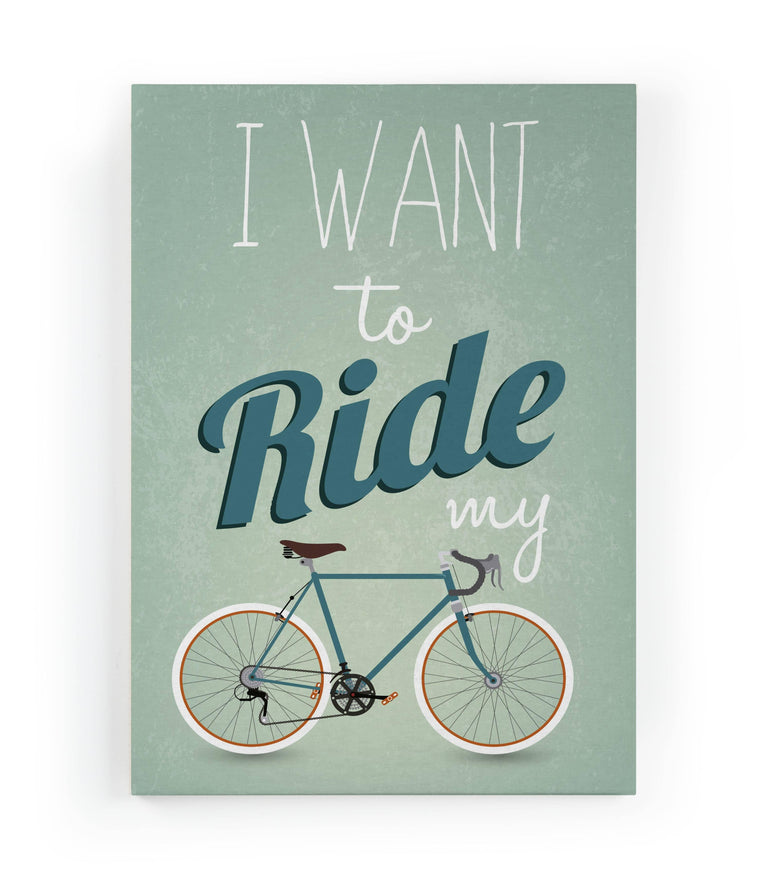 Wanddecoratie Ride