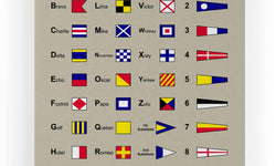 Wanddecoratie Flags