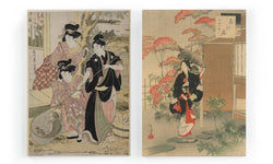 Set van 2 wanddecoraties Japanese Art