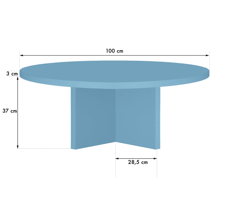 Salontafel Valentí rond