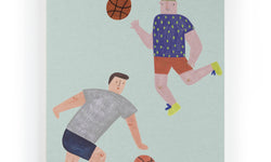 Wanddecoratie Basketball