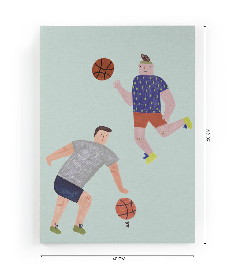 Wanddecoratie Basketball