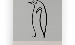 Wanddecoratie Picasso Penguin